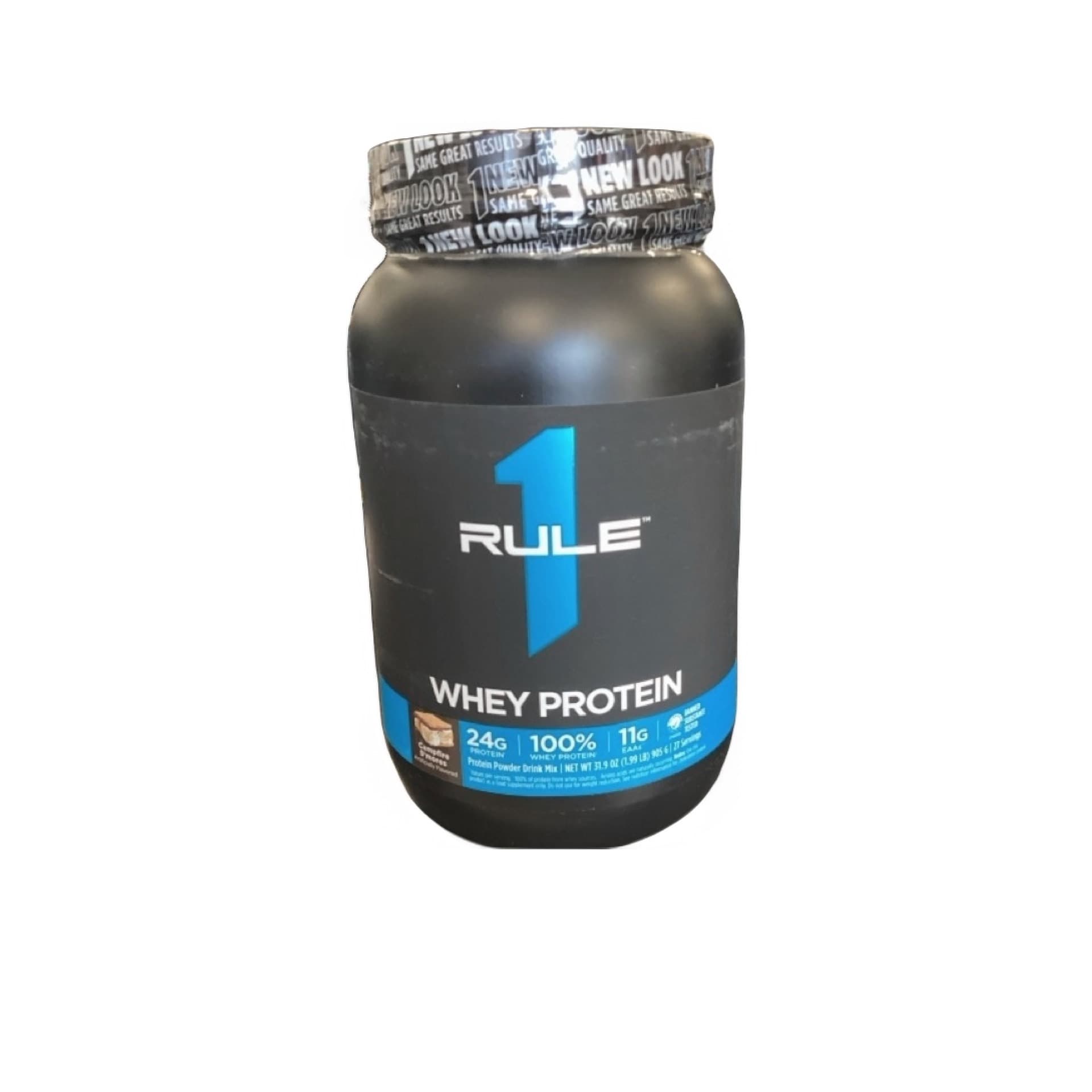 R1 WHEY PROTEIN 2LB CAMPFIRE S'MORES 27 SERV