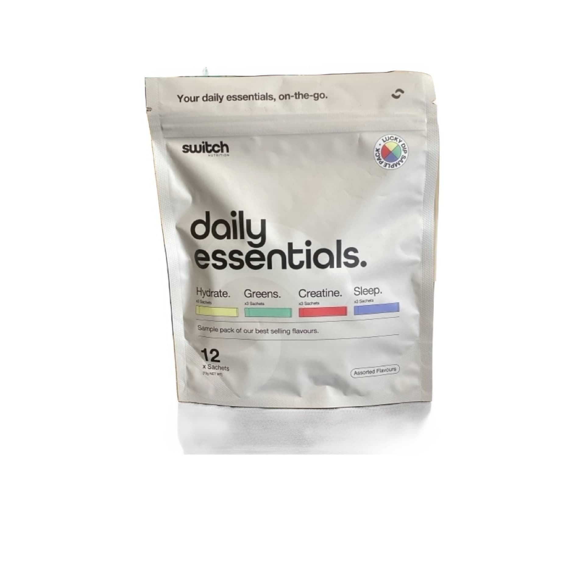 Switch Daily Essentials 12 sachets assorted