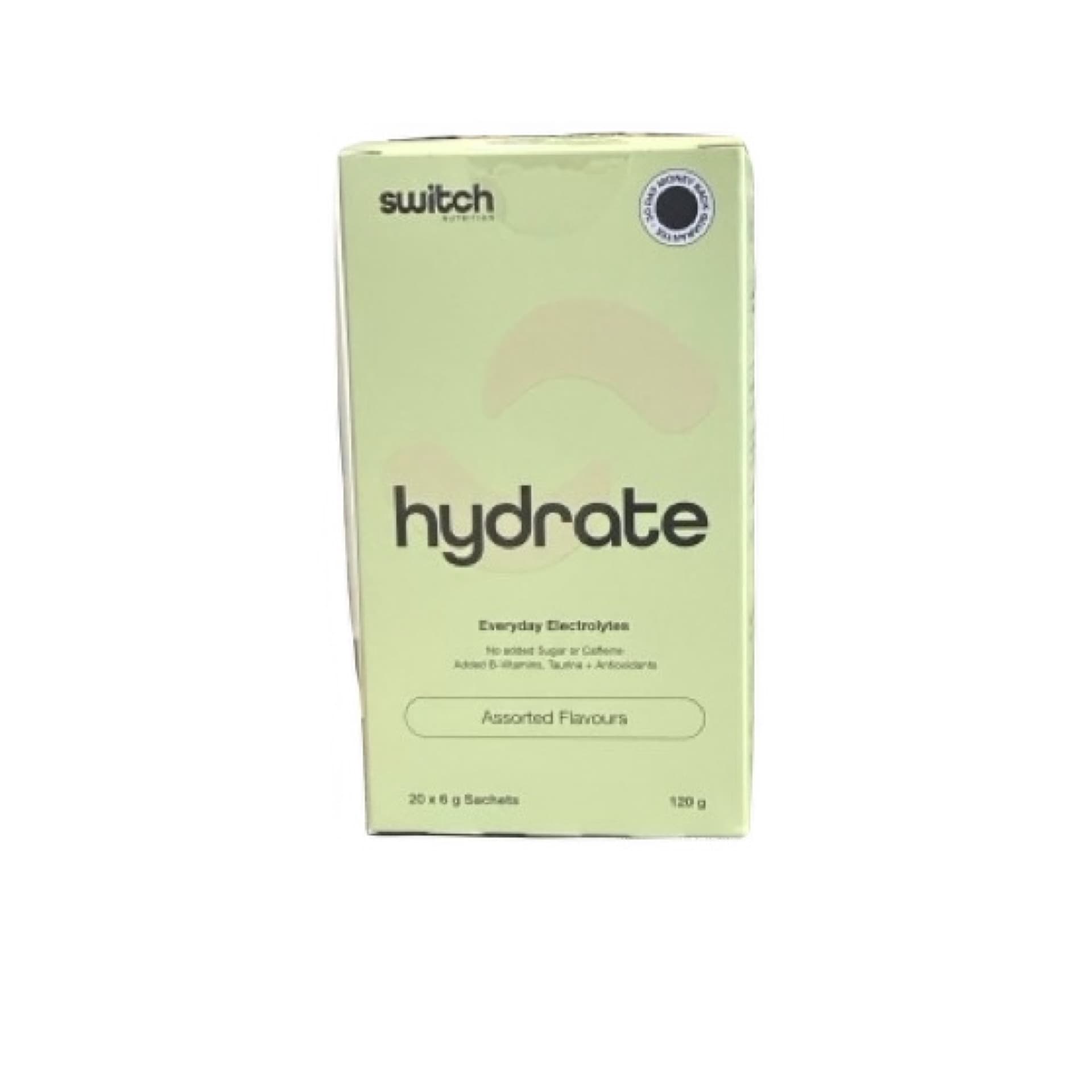 Switch Hydrate Perform Assorted Flavour 20 sachet Box