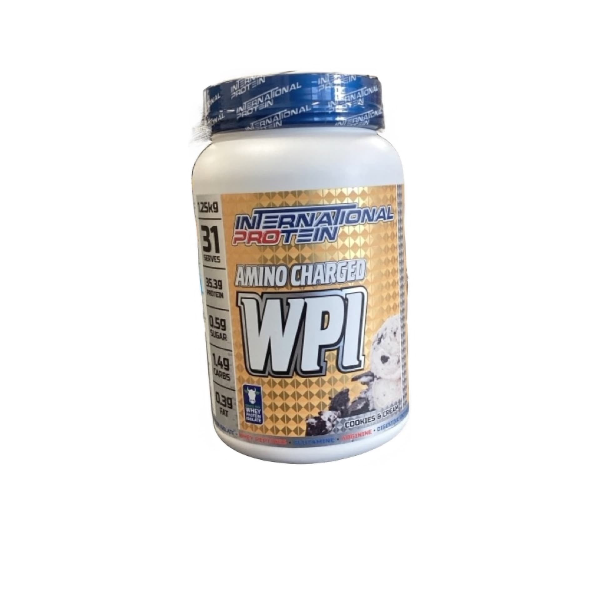 INTERNATIONAL PROTEIN AMINO WPI 1.25kg Cookies and Cream