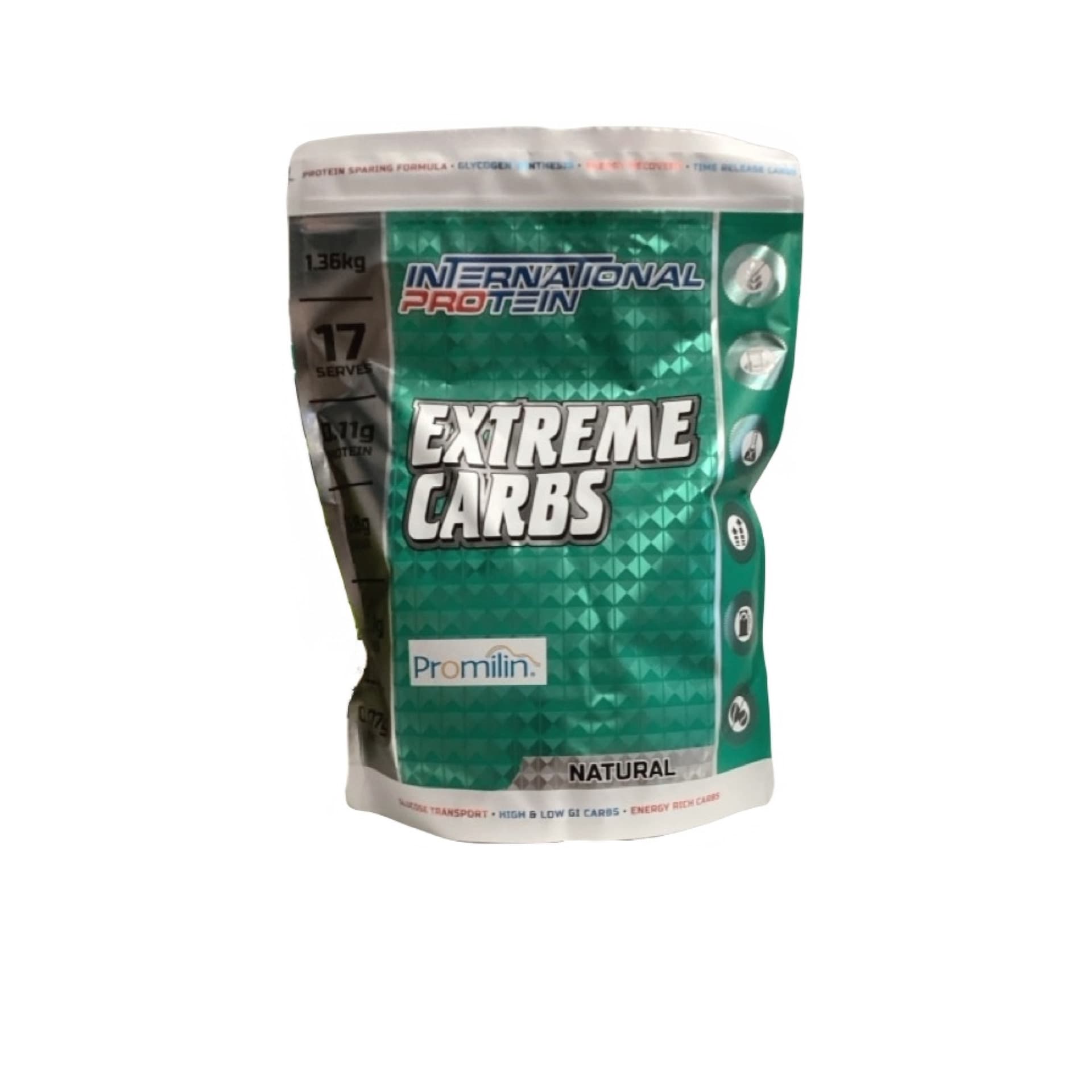 International Protein Extreme Carbs Natural 1.36kg