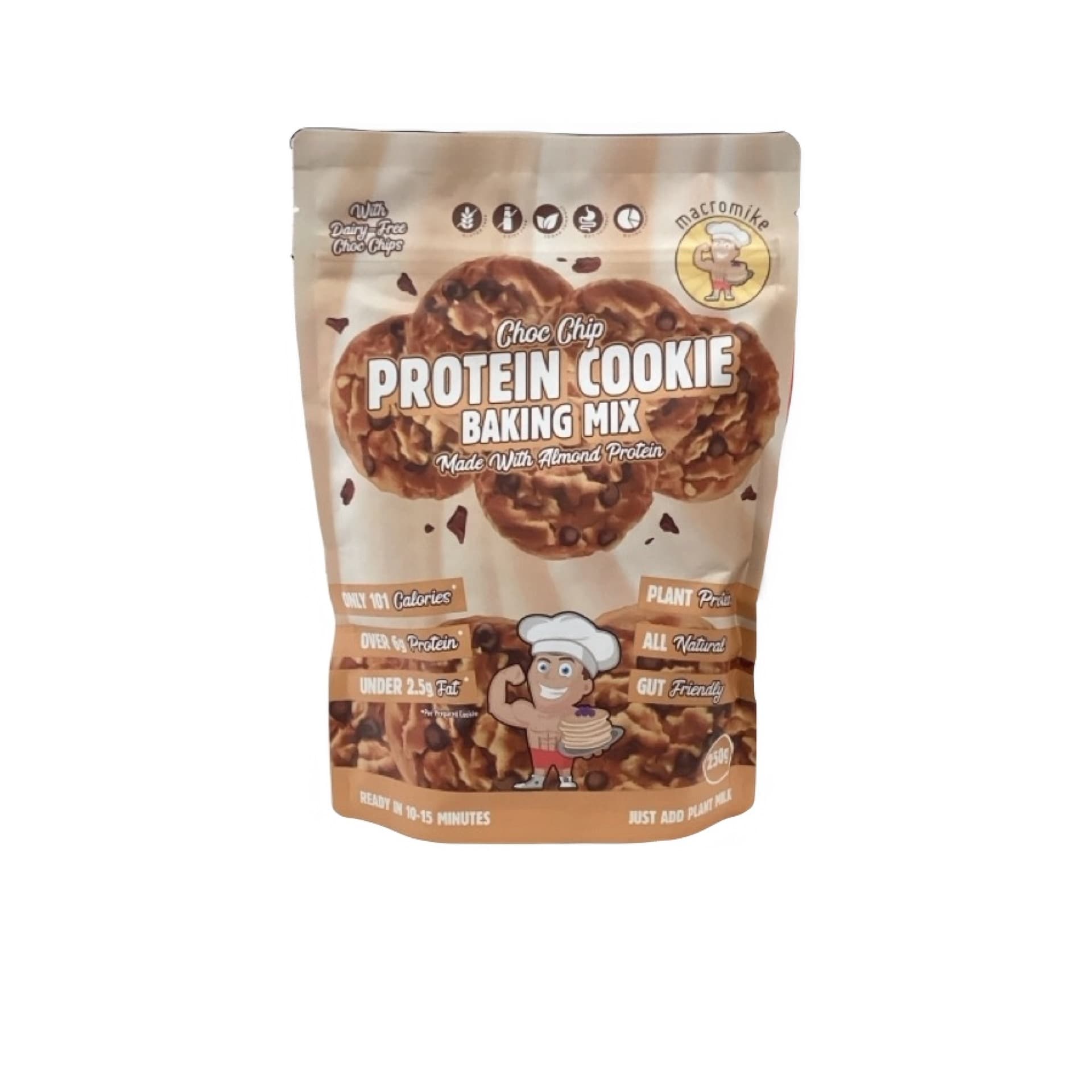 Macro Mike Protein Cookie Mix Choc Chip 250g