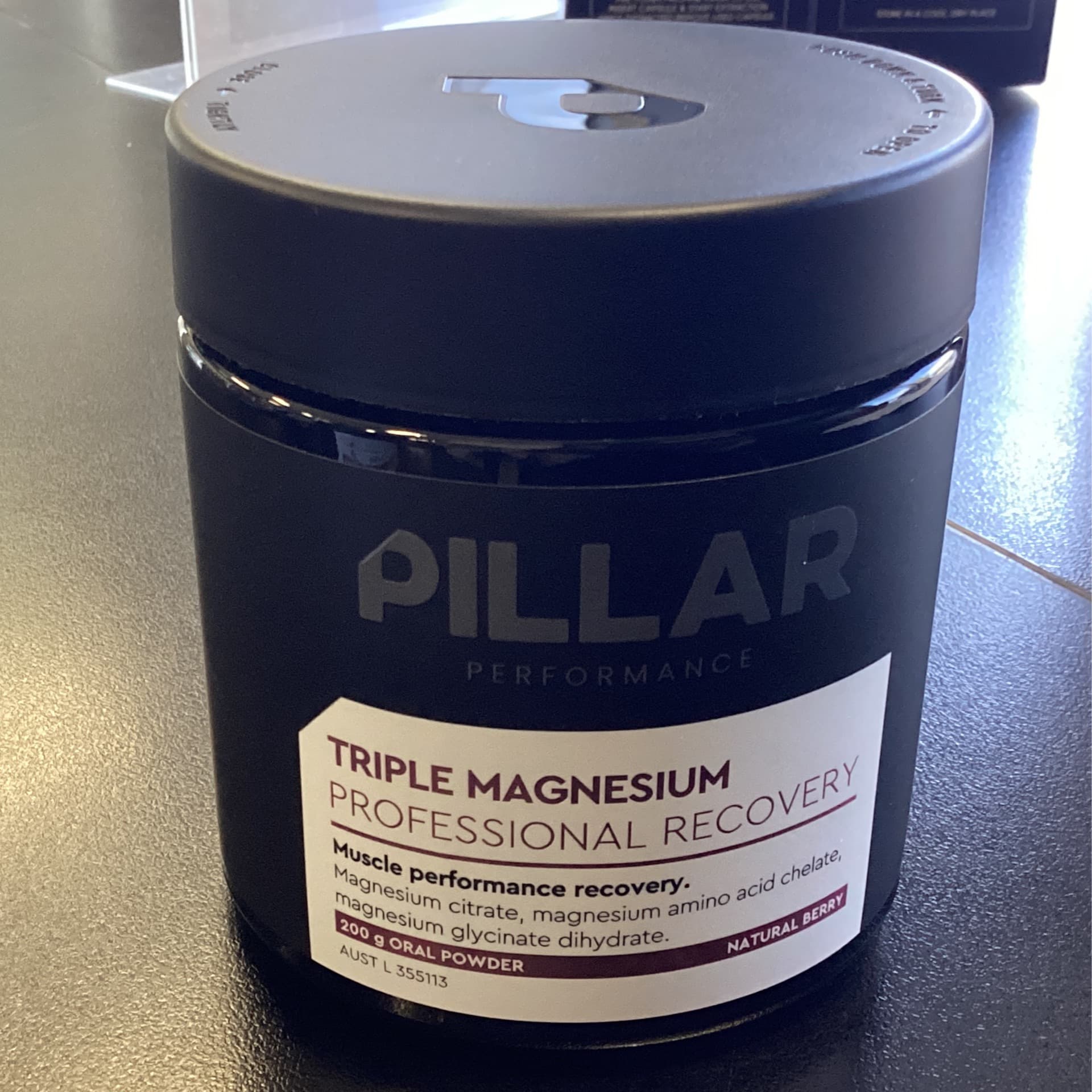 Pillar Performance Triple Magnesium Natural Berry 200g