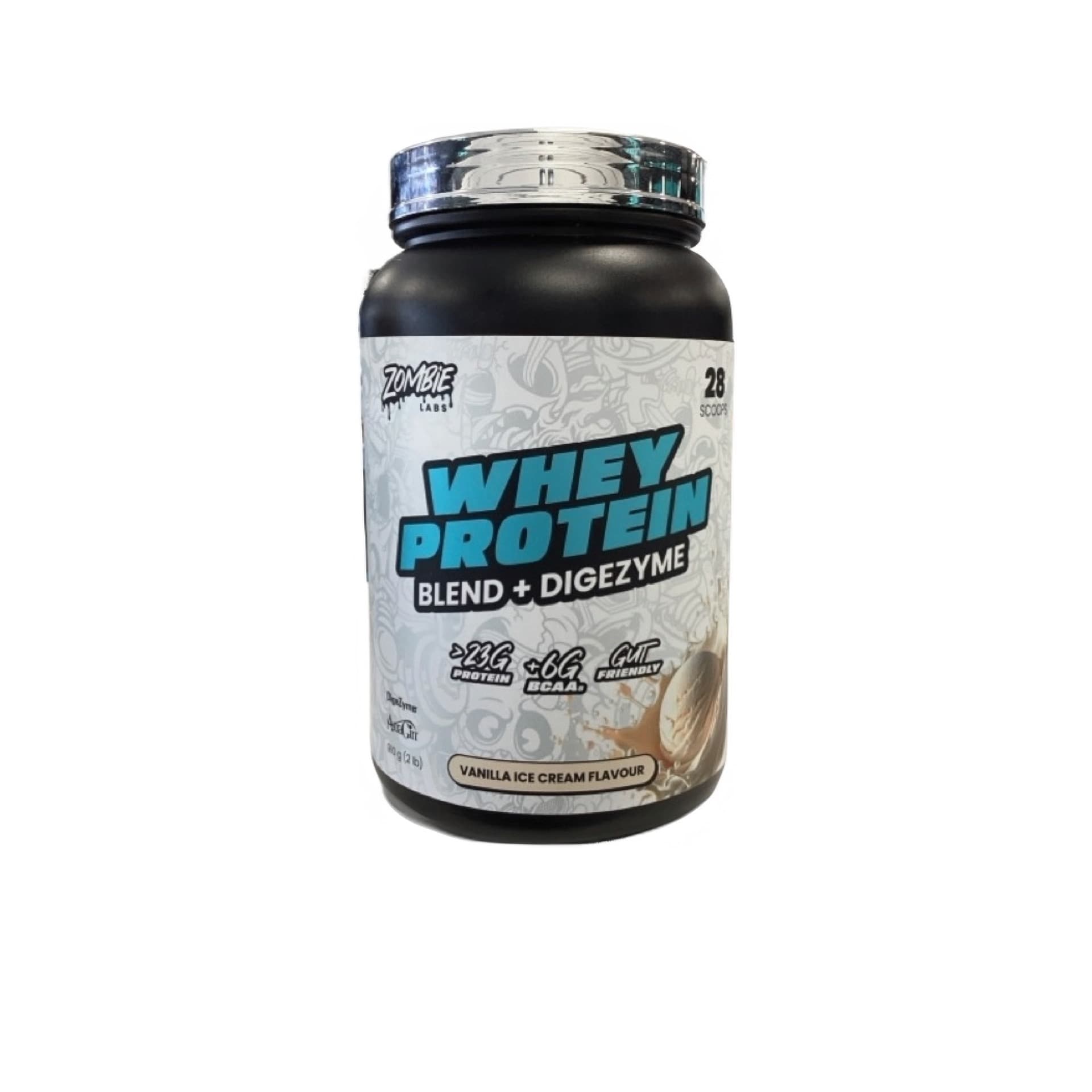 ZOMBIE LABS Whey Protein Vanilla Ice Cream