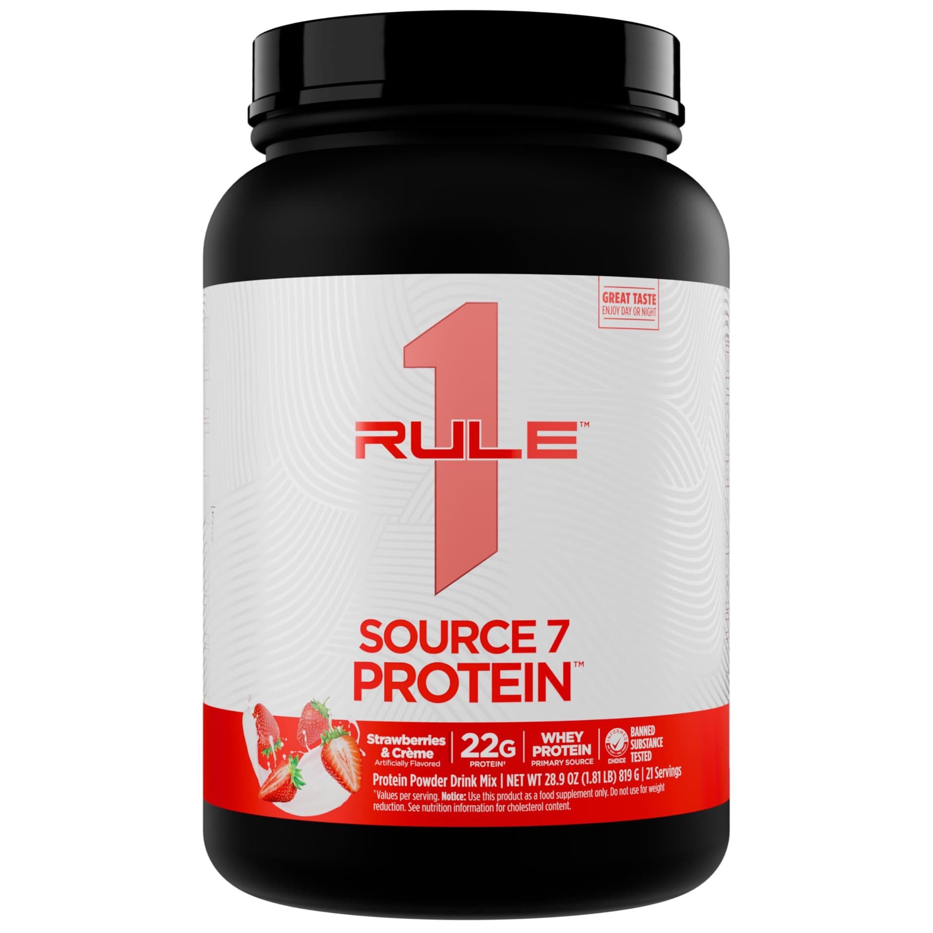 R1 Source 7 819g Strawberries & Crème