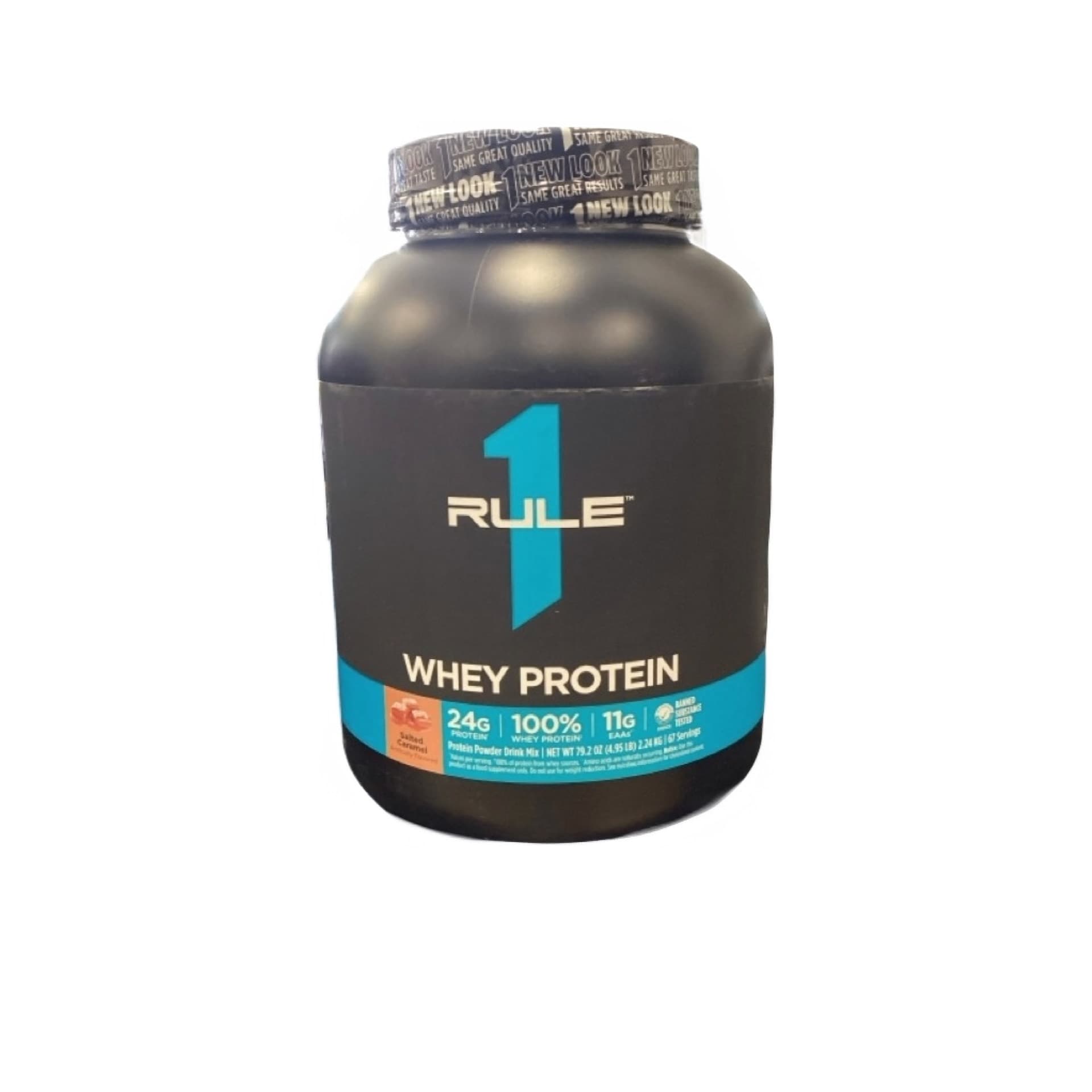 R1 WHEY PROTEIN 5LB SALTED CARAMEL 67 SERV