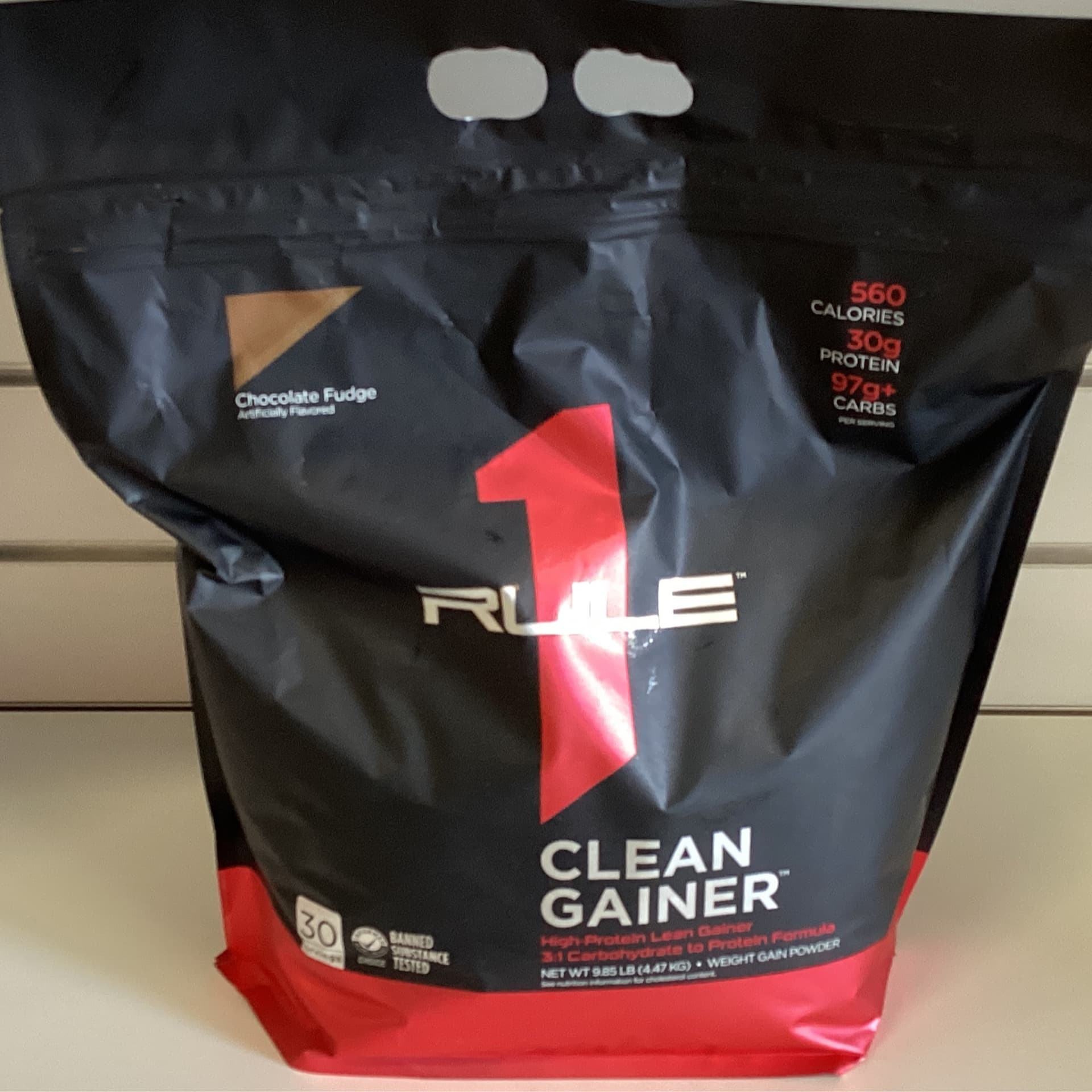 R1 CLEAN GAINER 15 SERV CHOCOLATE FUDGE 4.93LB