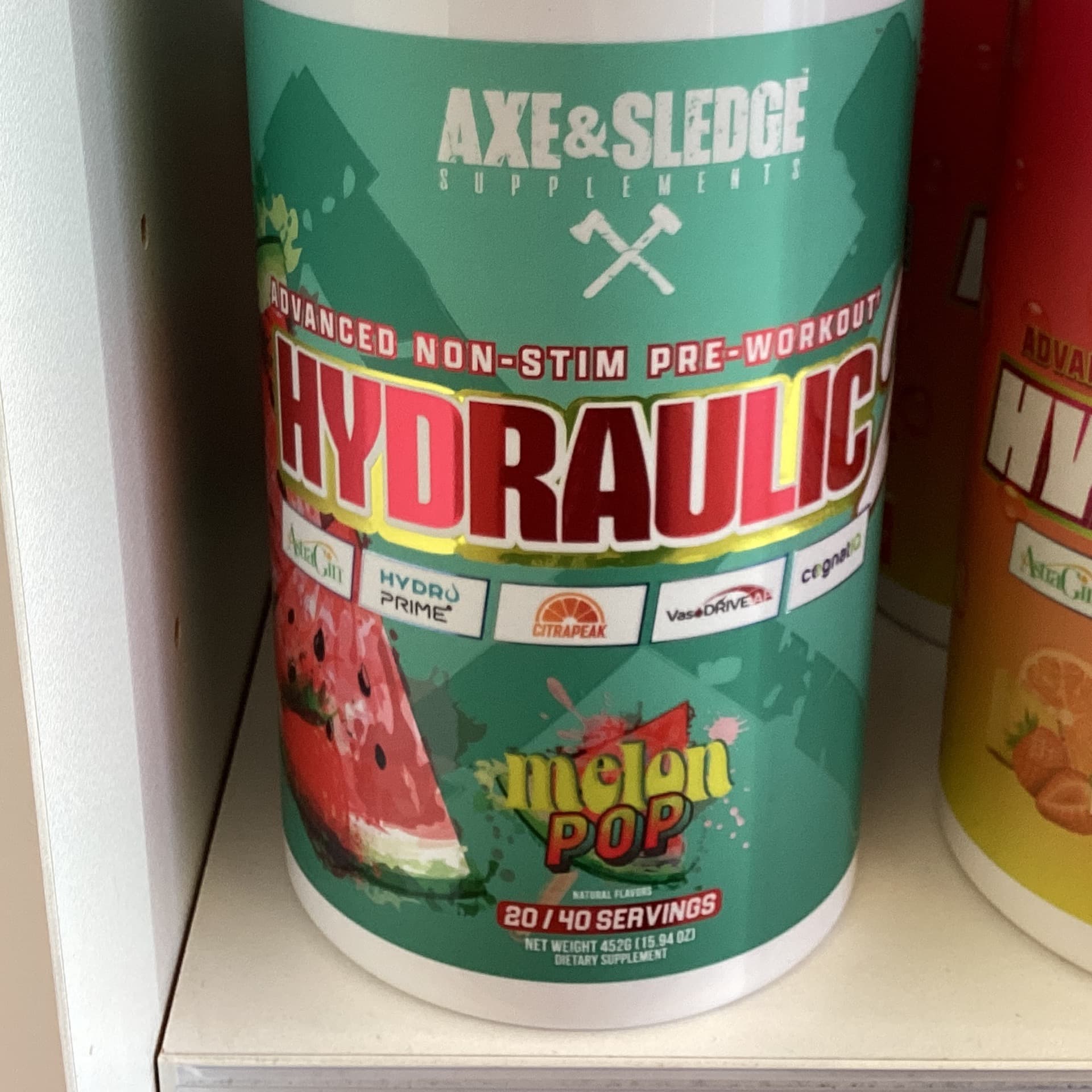 Axe&Sledge Hydraulic Non-Stim - Melon Pop