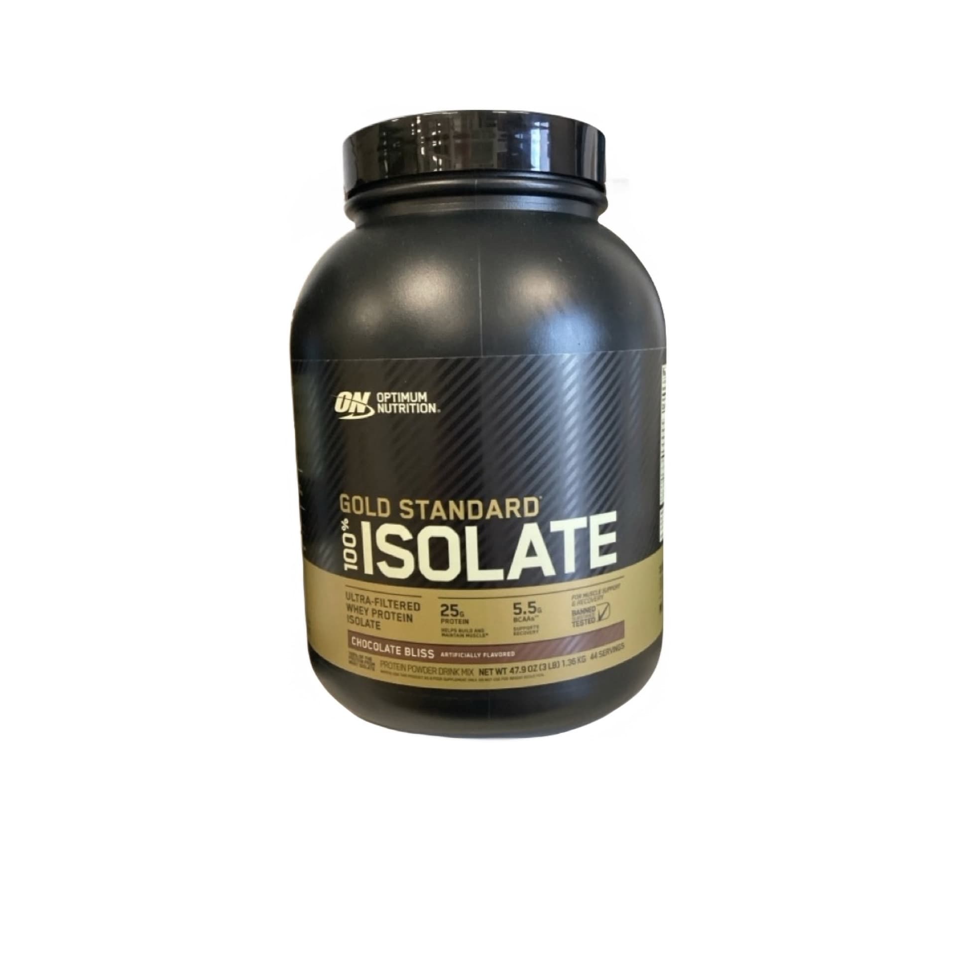 ON GOLD STD 100% ISOLATE 3LB 44 SERVE CHOCOLATE