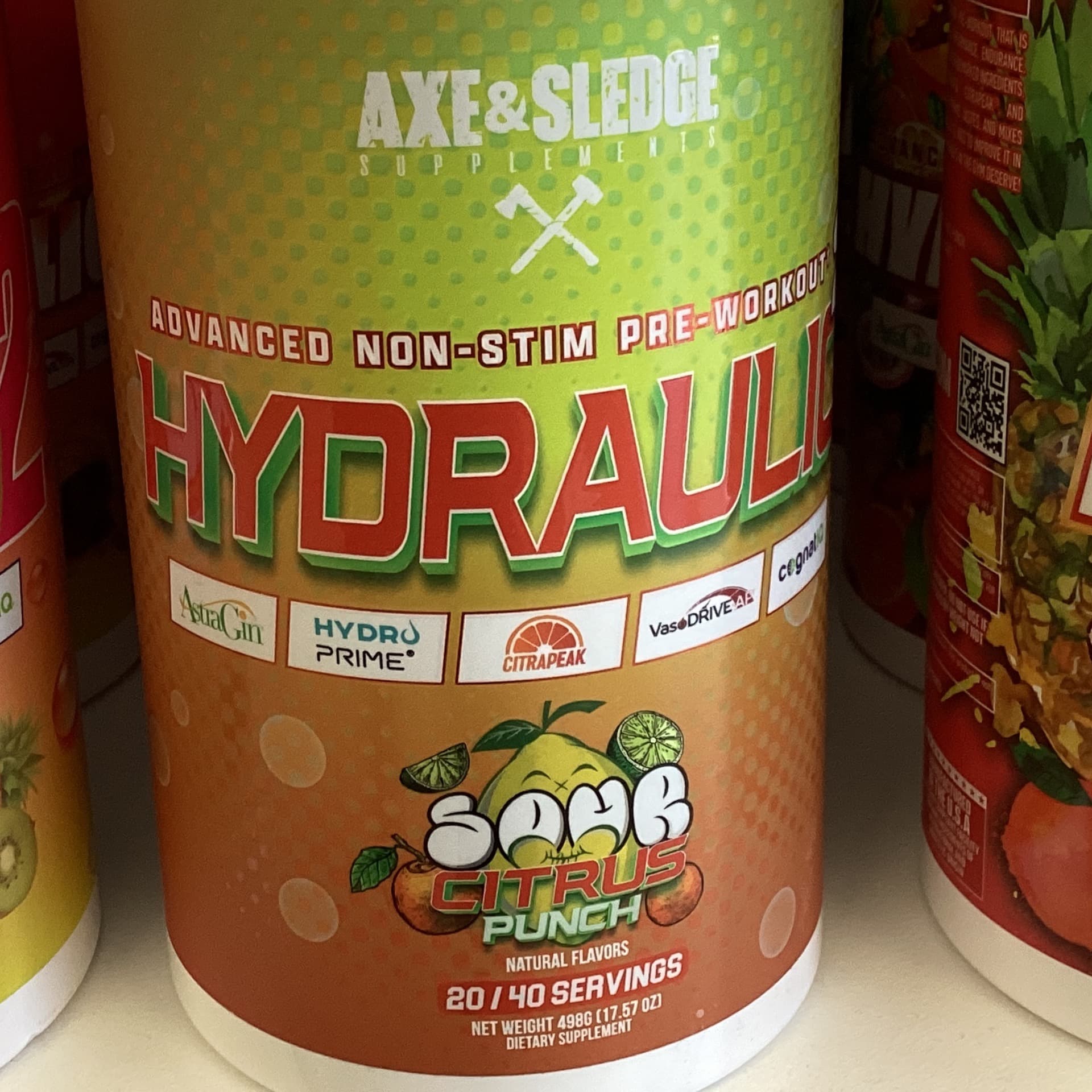 Axe&Sledge Hydraulic Non-Stim - Sour Citrus Punch
