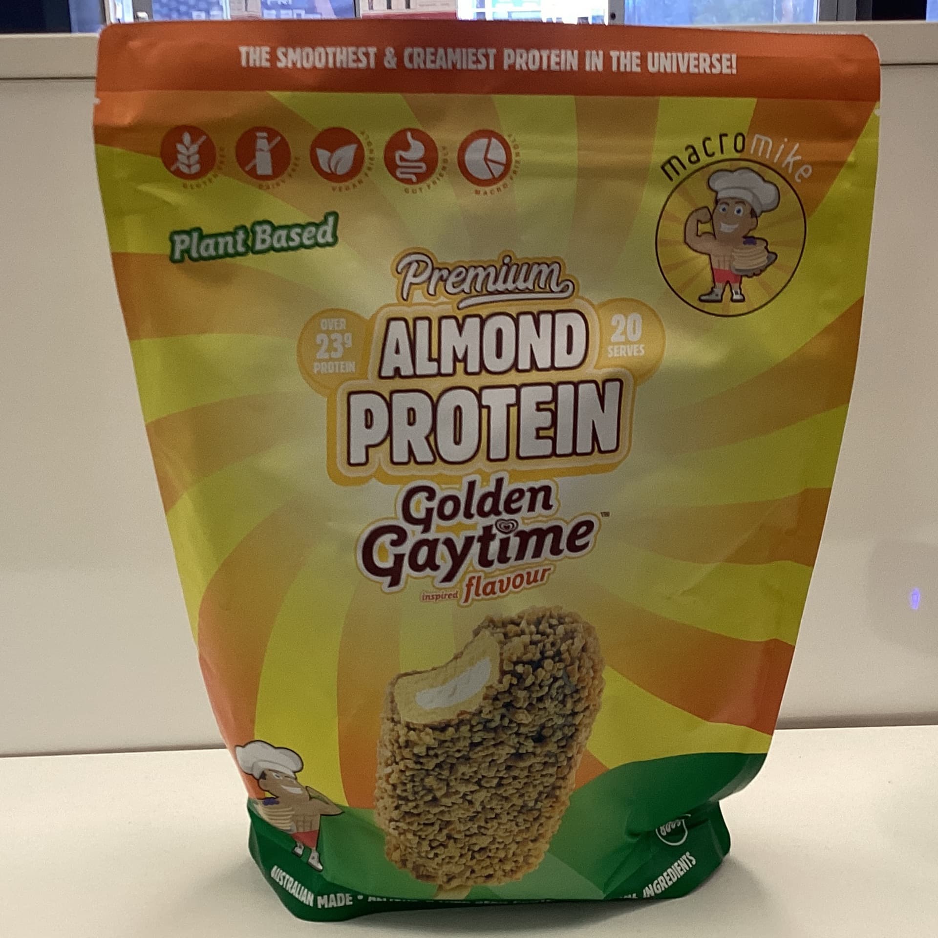 Macro Mike Almond Protein - Golden Gaytime