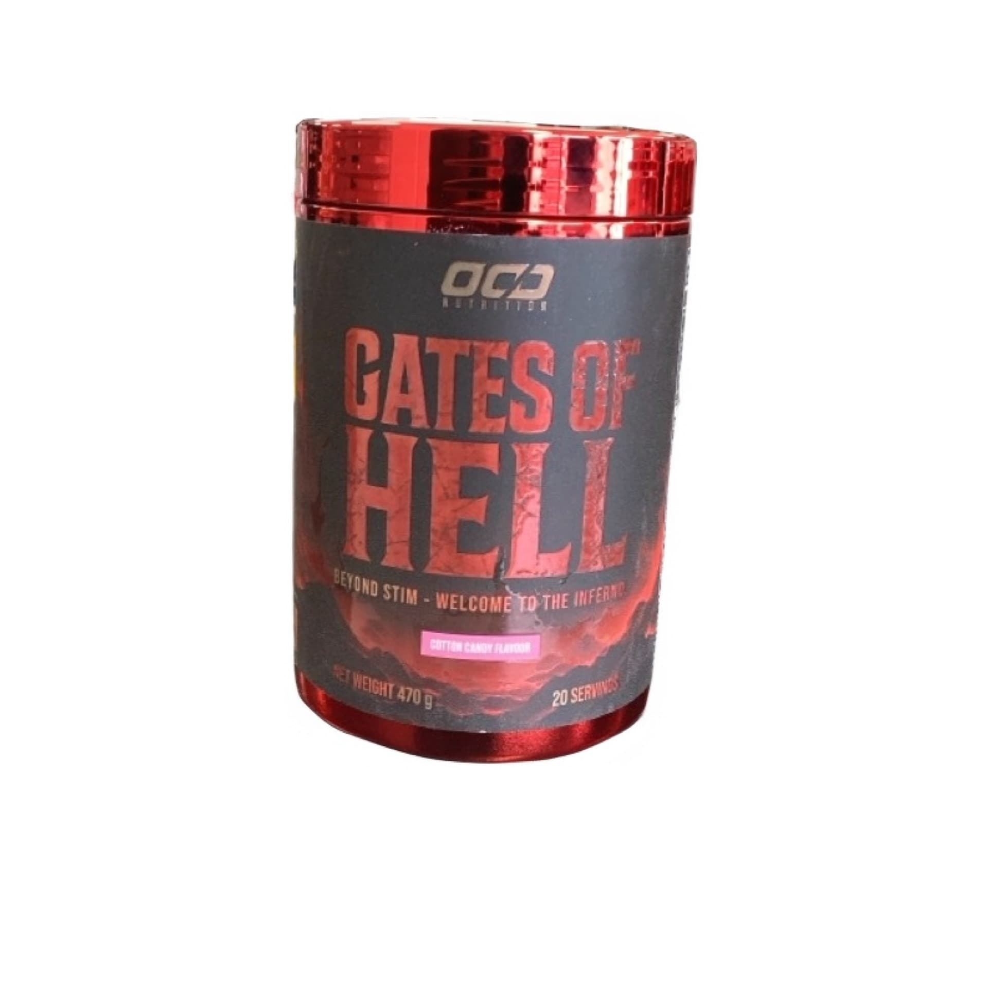 OCD Gates Of Hell Pre Workout Cotton Candy
