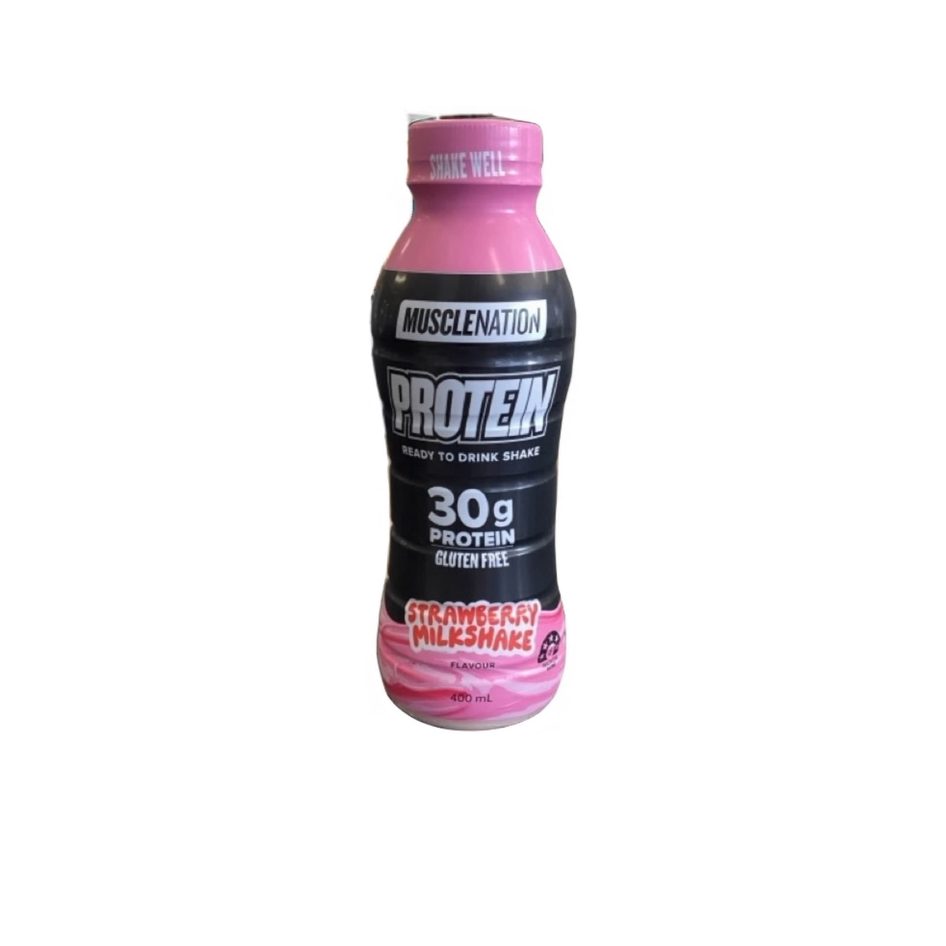 Muscle Nation Strawberry Milkshake 400ml