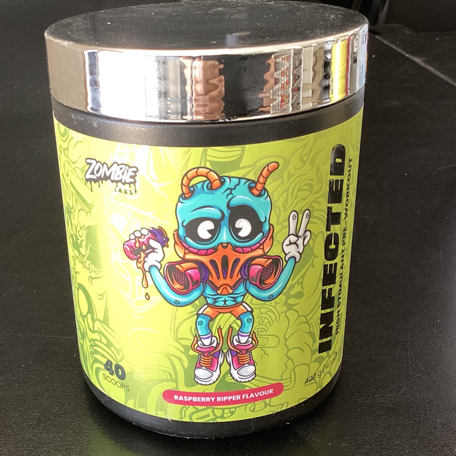 Zombie Labs Infected NO BETA ALANINE Raspberry Ripper