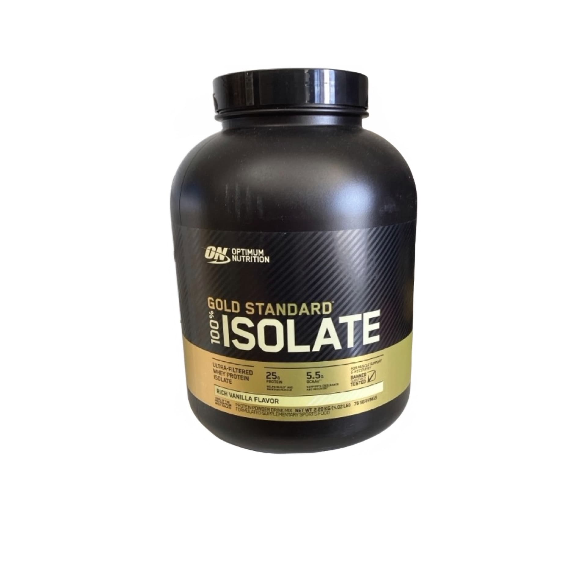 ON GOLD STANDARD 100% ISOLATE 2.28KG VANILLA