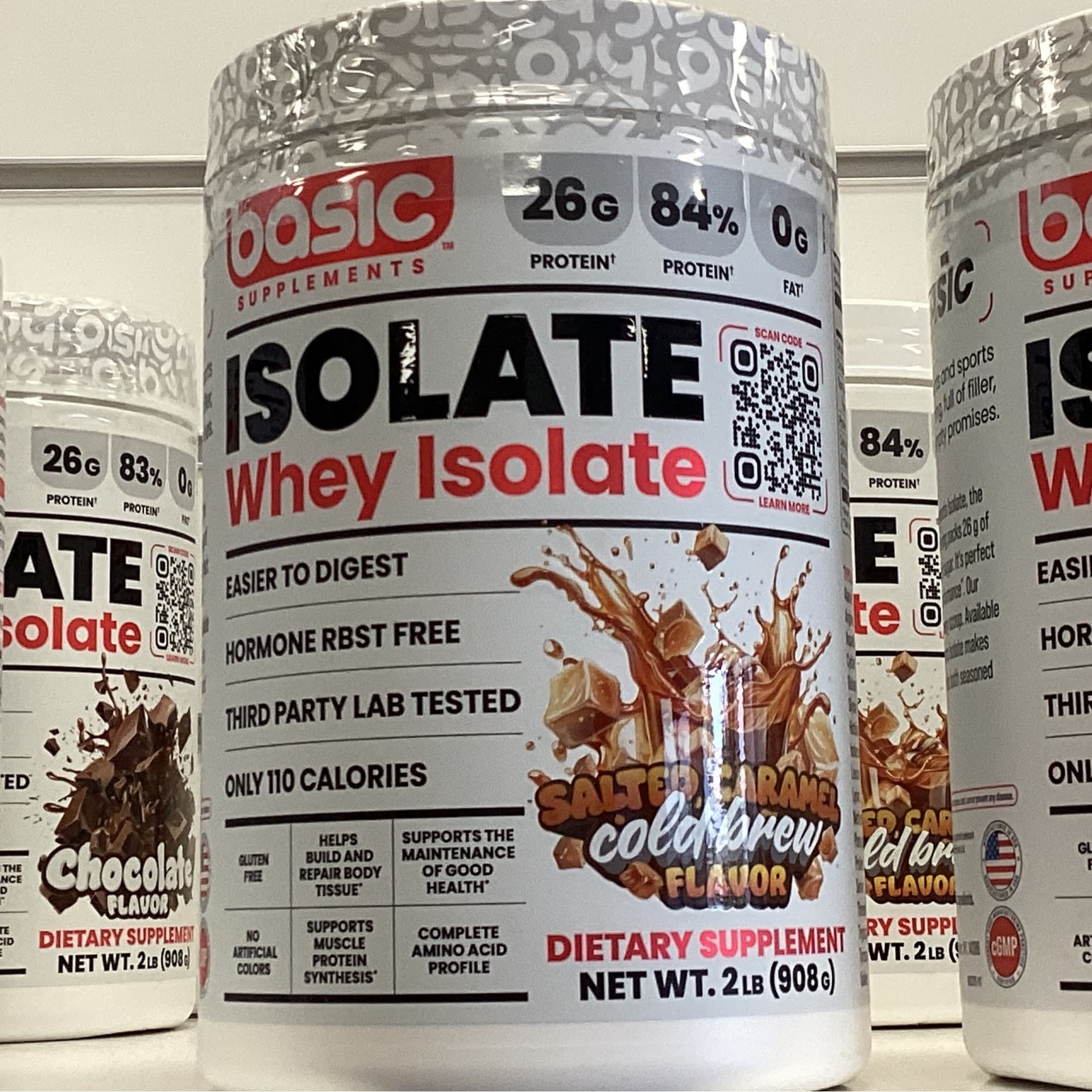 Basic Supplements Whey Isolate - Salted Caramel Cold Brew