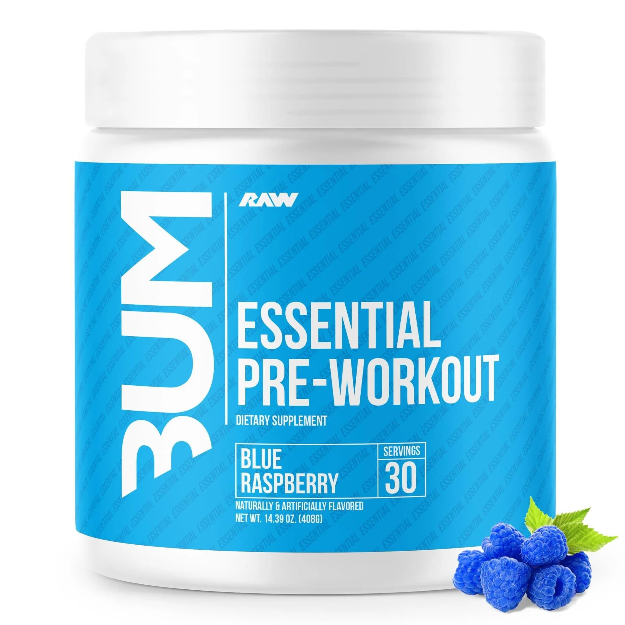 Bum essential pre-workout Blue raspberry