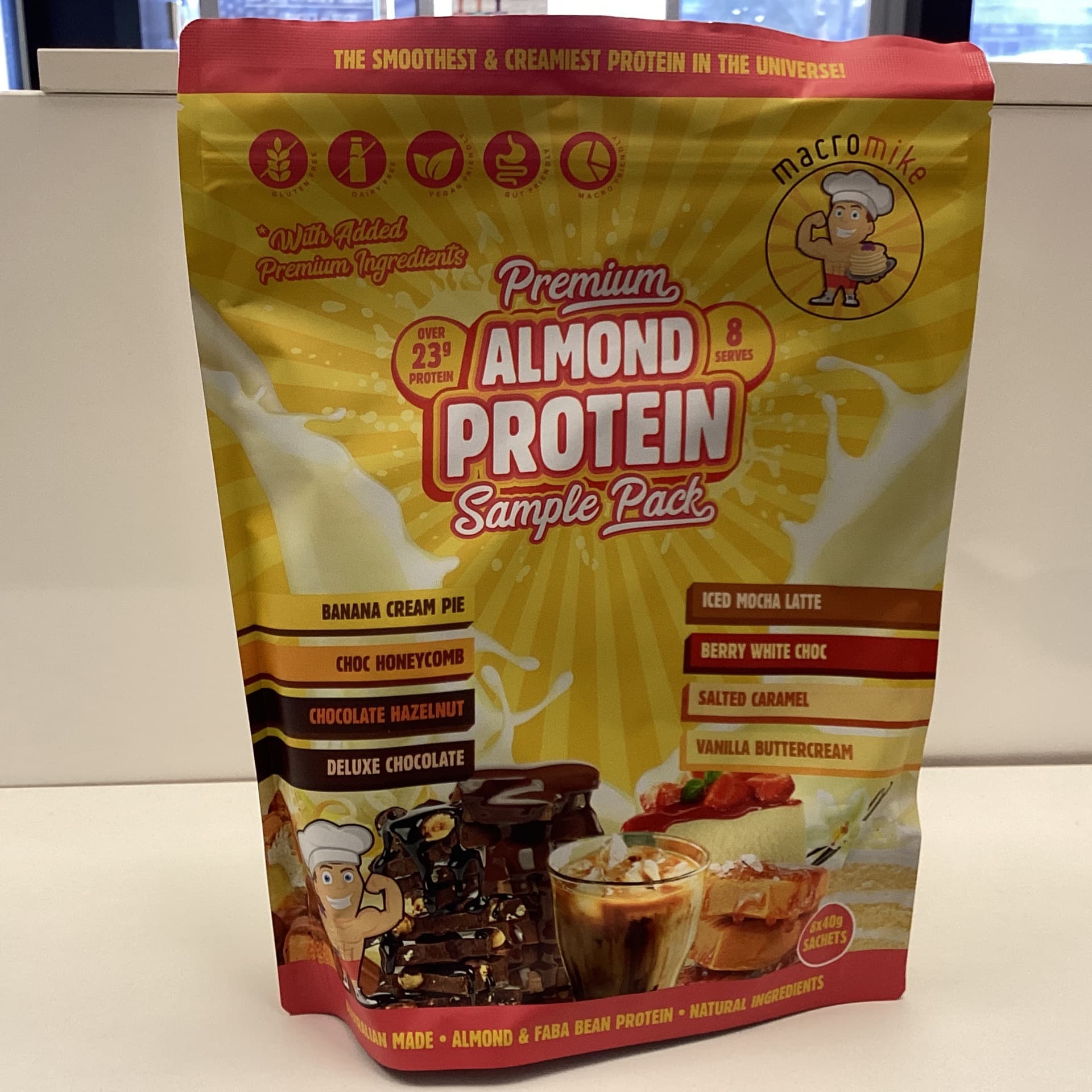 Macro Mike Almond Protein - Sample Pack