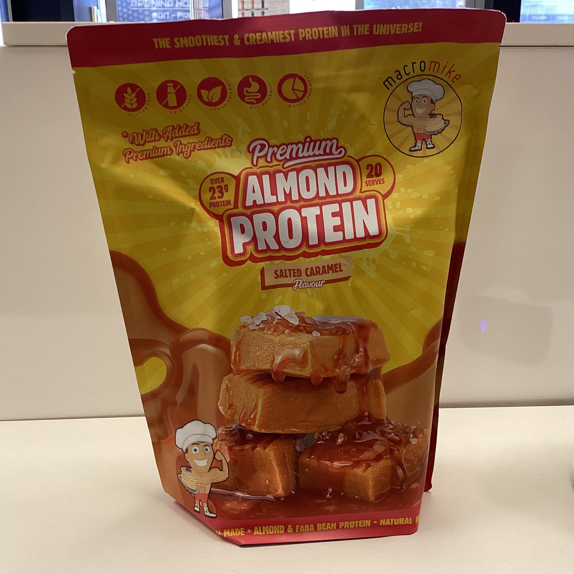 Macro Mike Almond Protein - Salted Caramel