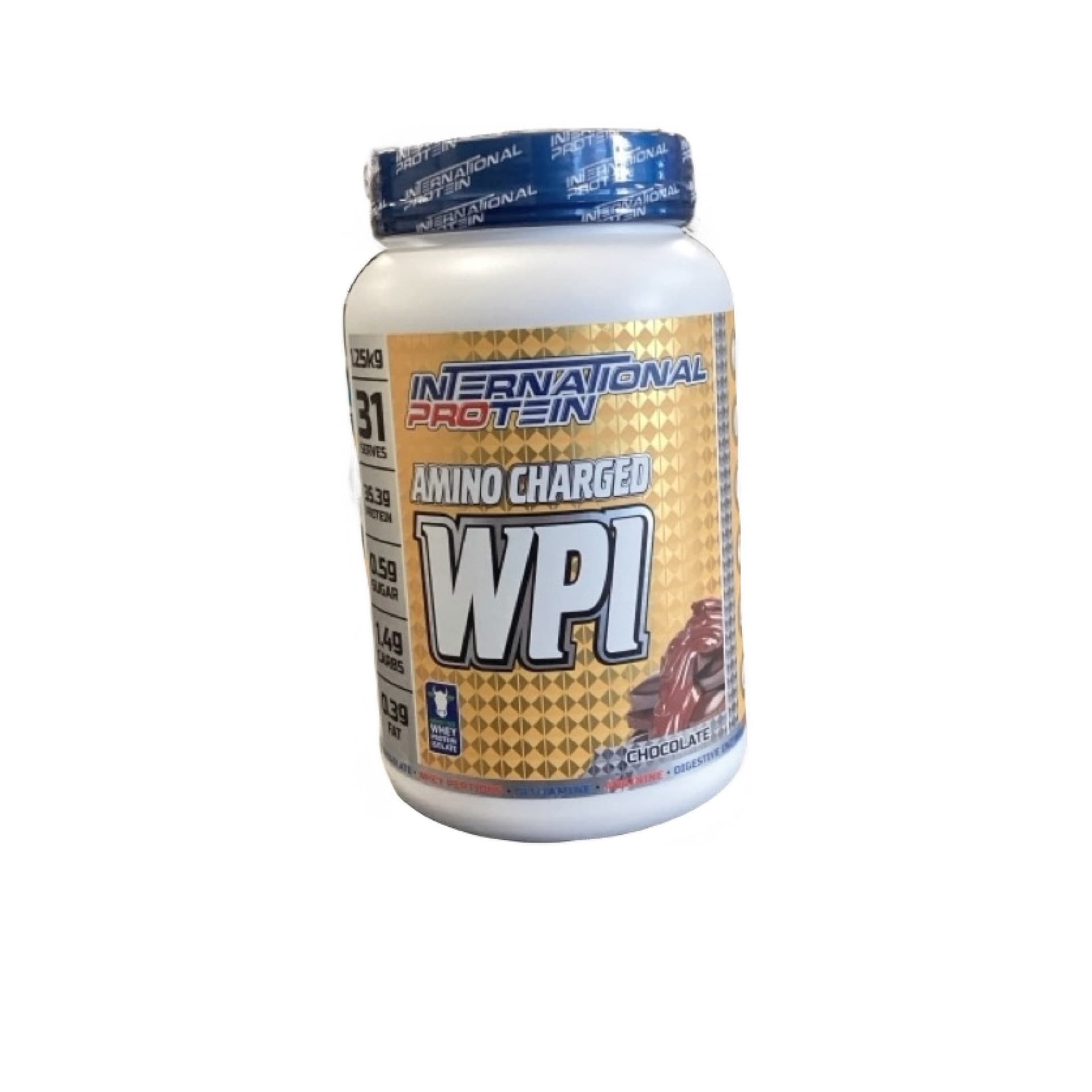INTERNATIONAL PROTEIN AMINO WPI 1.25kg Chocolate