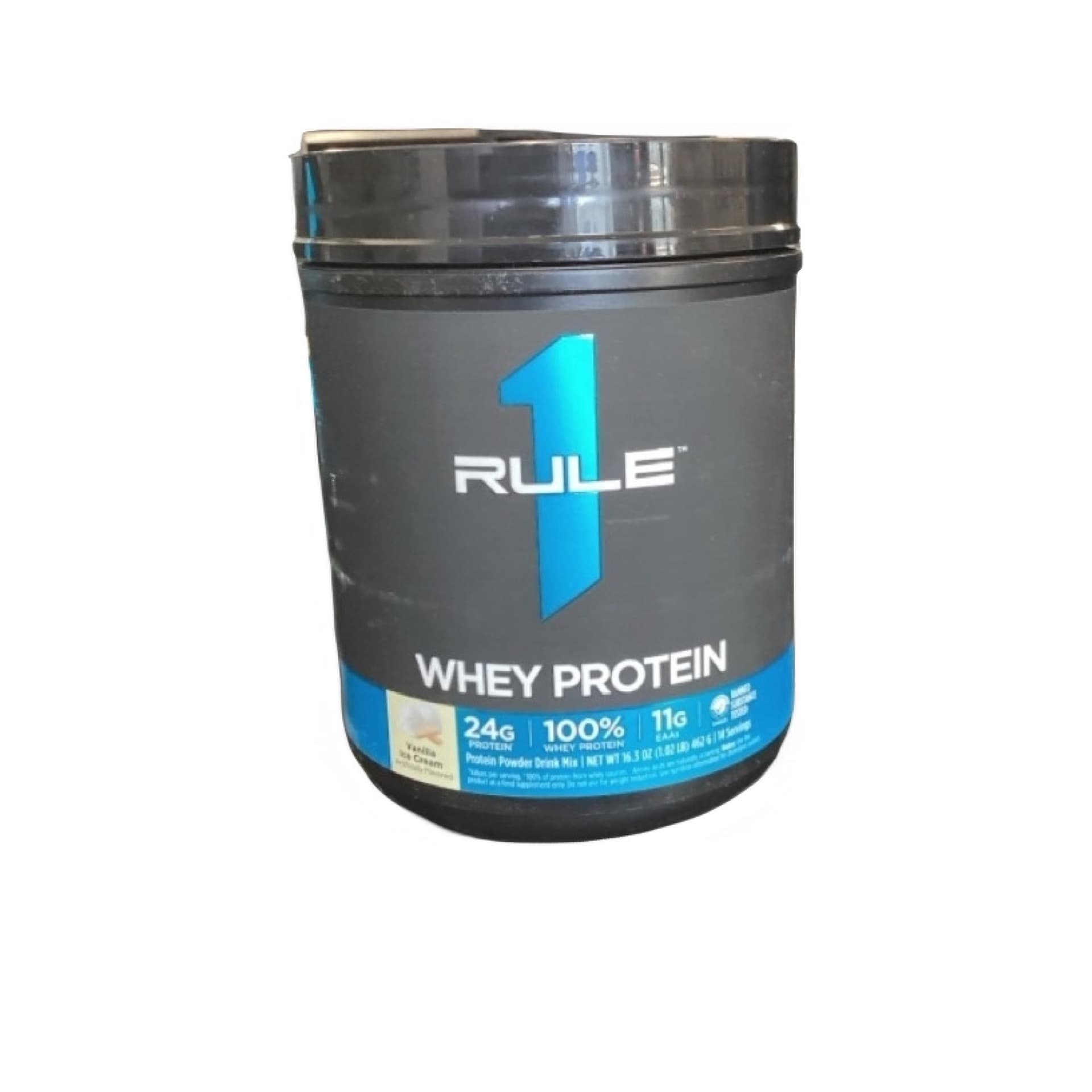 R1 WHEY PROTEIN 1LB VANILLA ICE CREAM 14 SERV