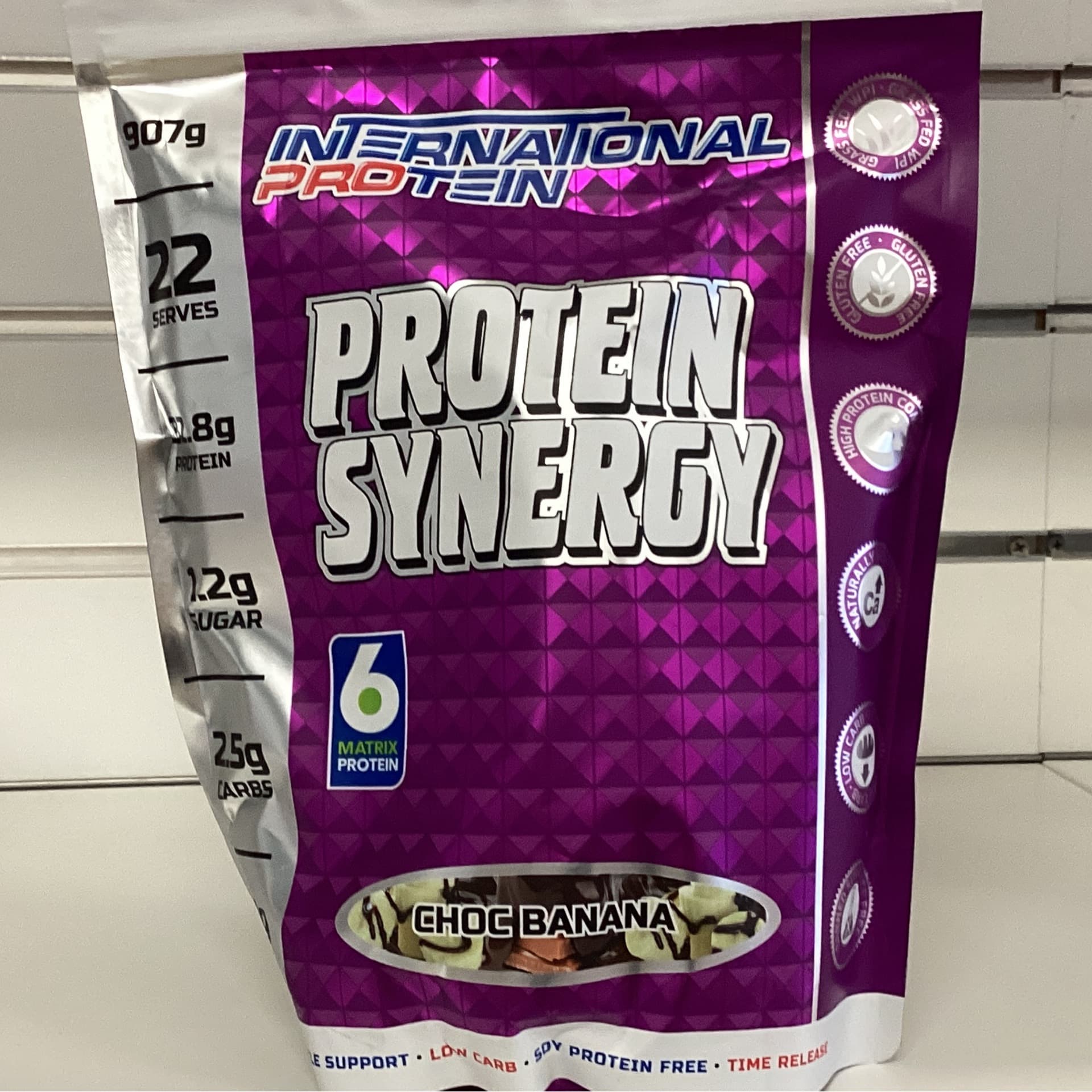 International Protein Synergy Choc Banana 907g