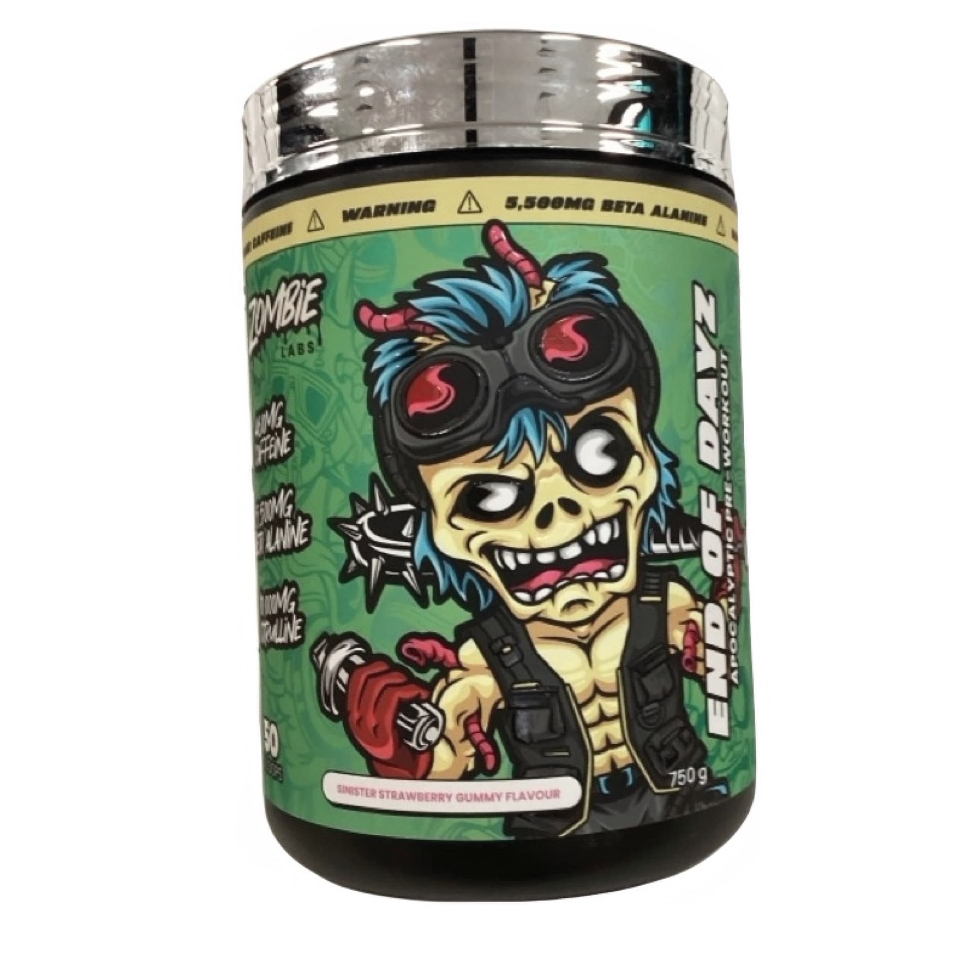 Zombie Labs End Of Dayz Sinister Strawberry Gummy