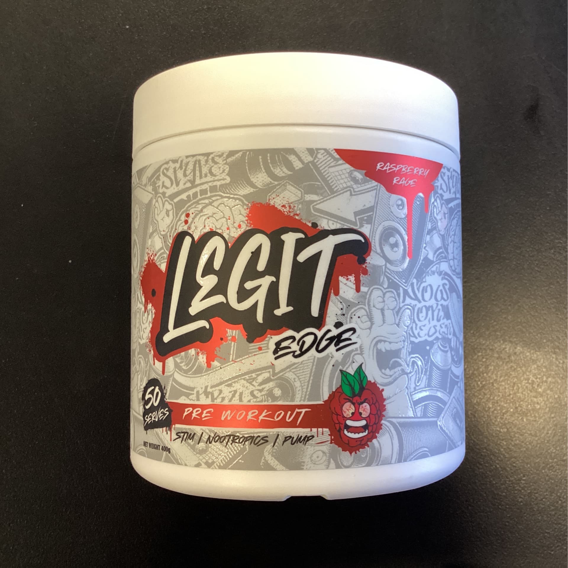 Legit Edge Raspberry Rage 50 Serves